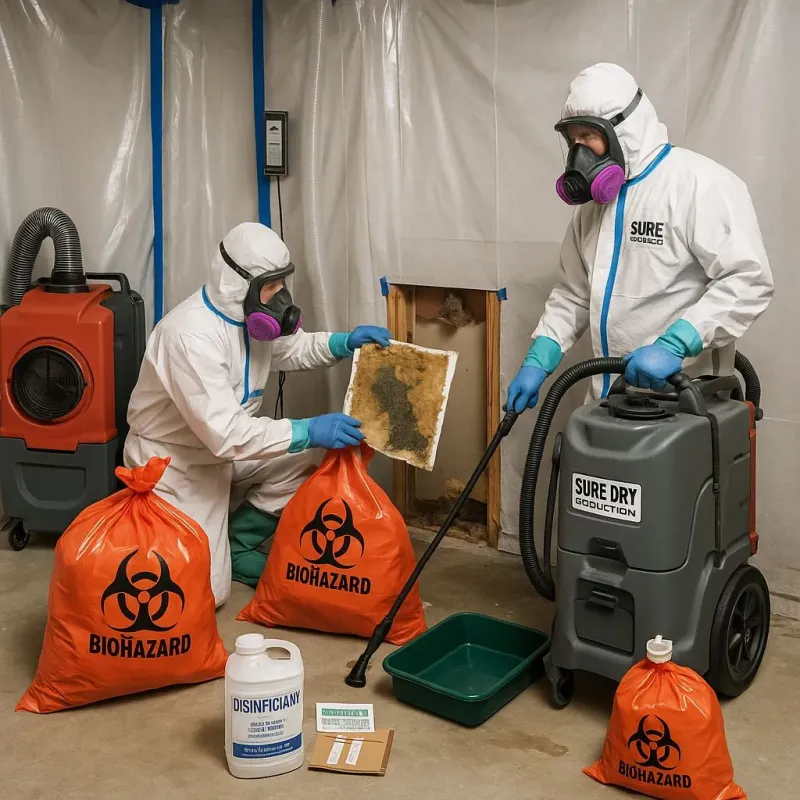 Contaminated Water Handling Protocols process in Braddock, PA