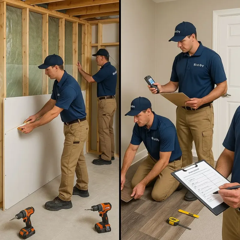 Repairs and Reconstruction process in Braddock, PA